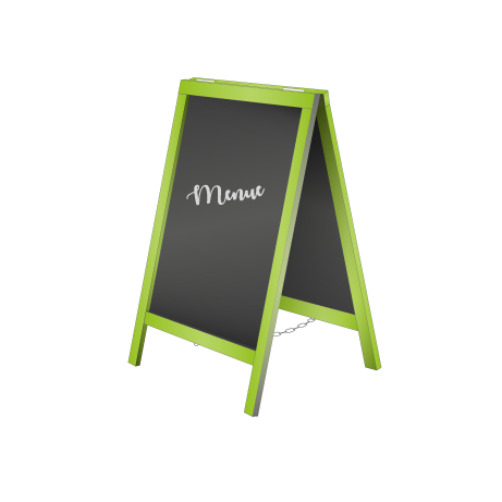 Kundenstopper Kreidetafel | B 55 cm x H 85 cm | ohne Druck